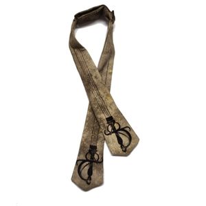 Crossed Rapiers Adjustable Crossover Tie